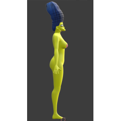 Marge Simpson modèle 3D