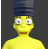 Marge Simpson modèle 3D